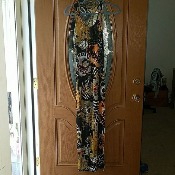 Just Love floral print  tank dress Sz M - Picture 1 of 5